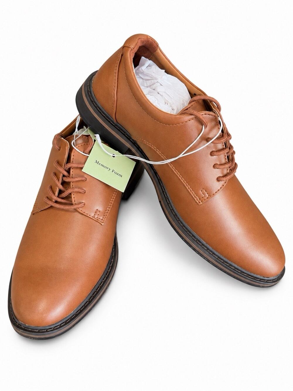 Goodfellow & Co Men’s Leo Oxford Shoes Size 7 Brown Lace Up Dress Shoe